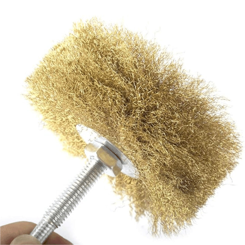 Drahtbürste zur Entfernung von Klebstoff an Autoteilen