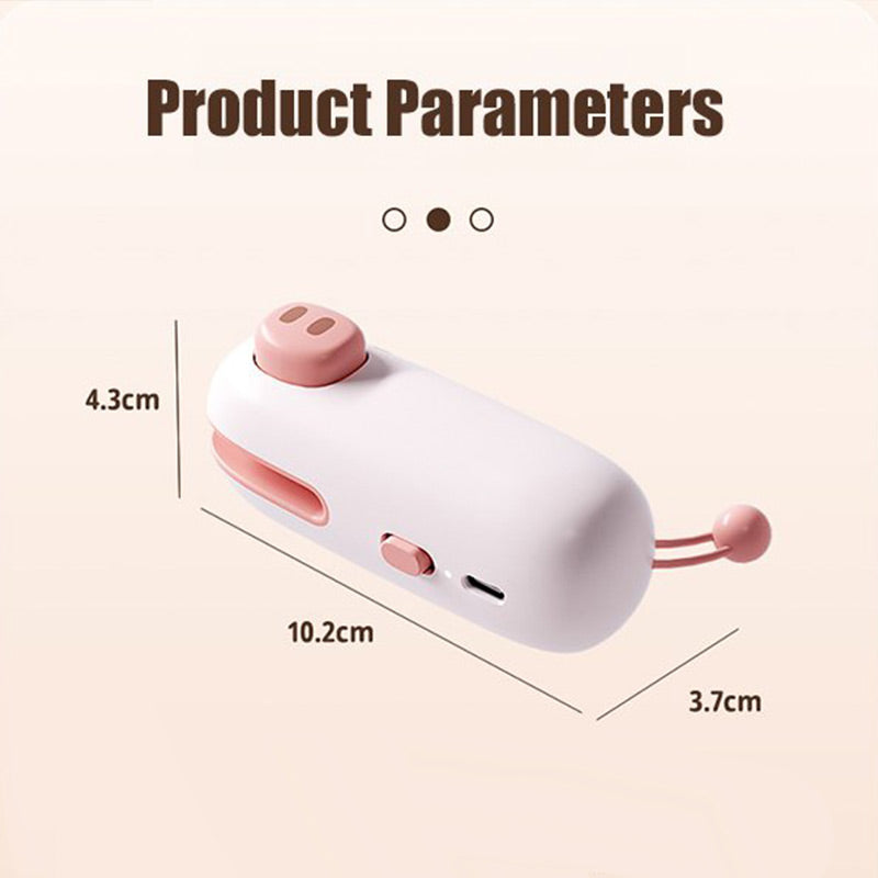 Tragbares Siegelgerät mit Magnetfuß