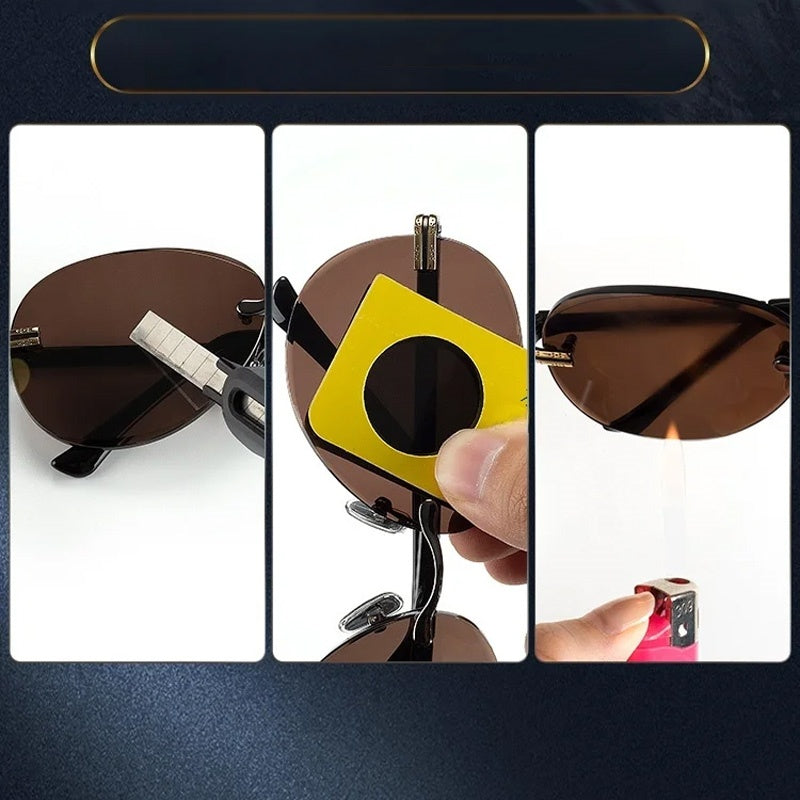 Randlose Schutzsonnenbrille