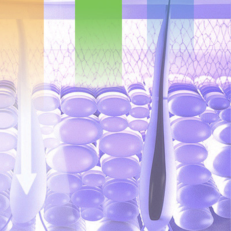 Tragbares Laser-Haarentfernungsgeräteset