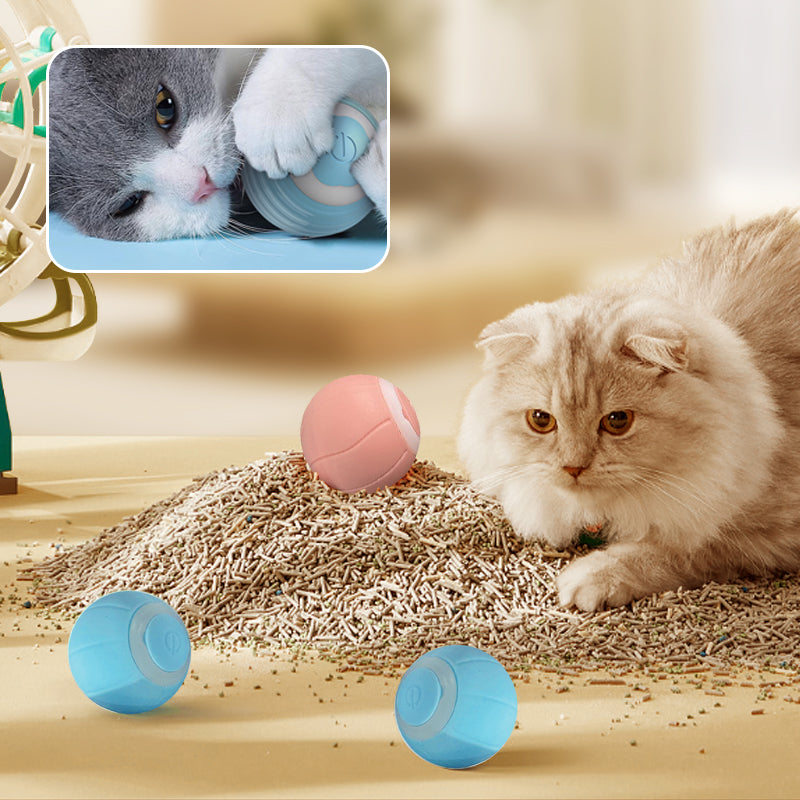 Smart Electric Automatic Rolling Ball Katzenspielzeug