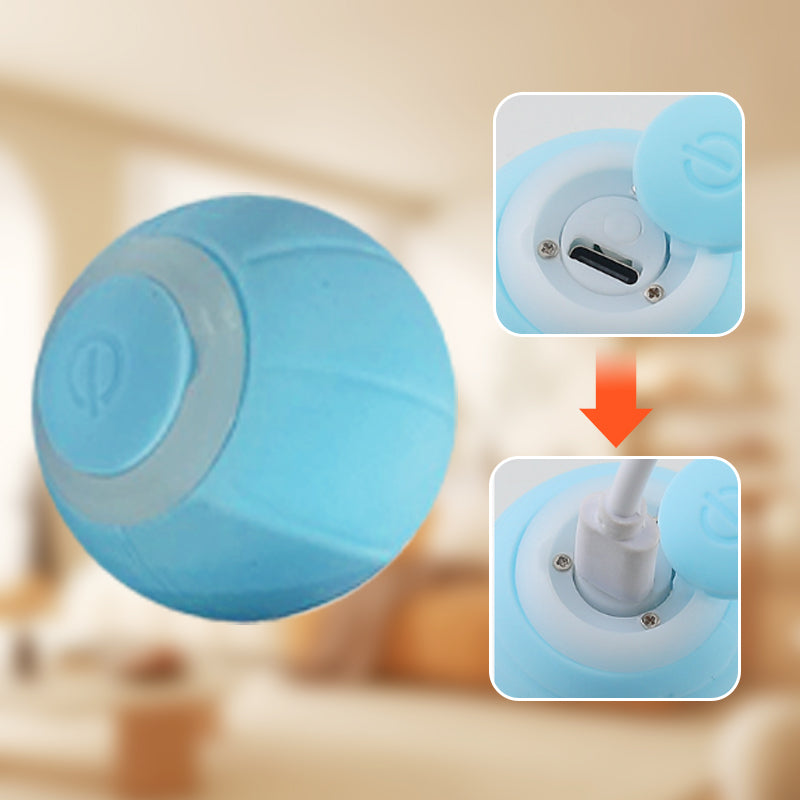 Smart Electric Automatic Rolling Ball Katzenspielzeug