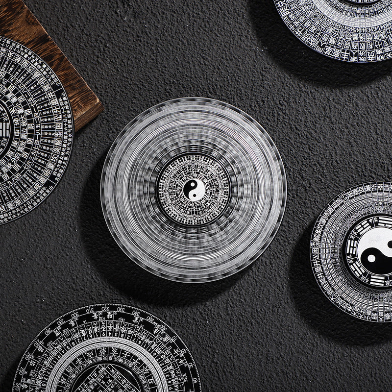 Tragbarer Feng Shui Bagua Tai Chi Gyroskop Kompass