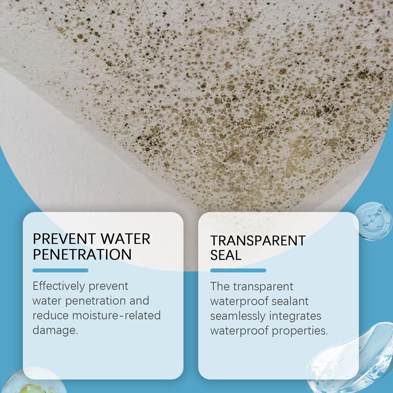 Transparentes Mehrzweckmittel, wasserdicht und leckagefrei