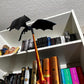 🐉 PROMO-BLITZ: 60% RABATT! 🔥 Drachenflammen-Dekoration – Seiden-PLA – Realistischer Flammeneffekt für Bücherregal & Halloween-Deko 🎃