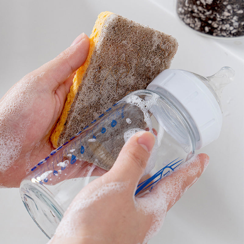 Küchenfaserschwamm Scheuerschwamm für Geschirr und Pfannen