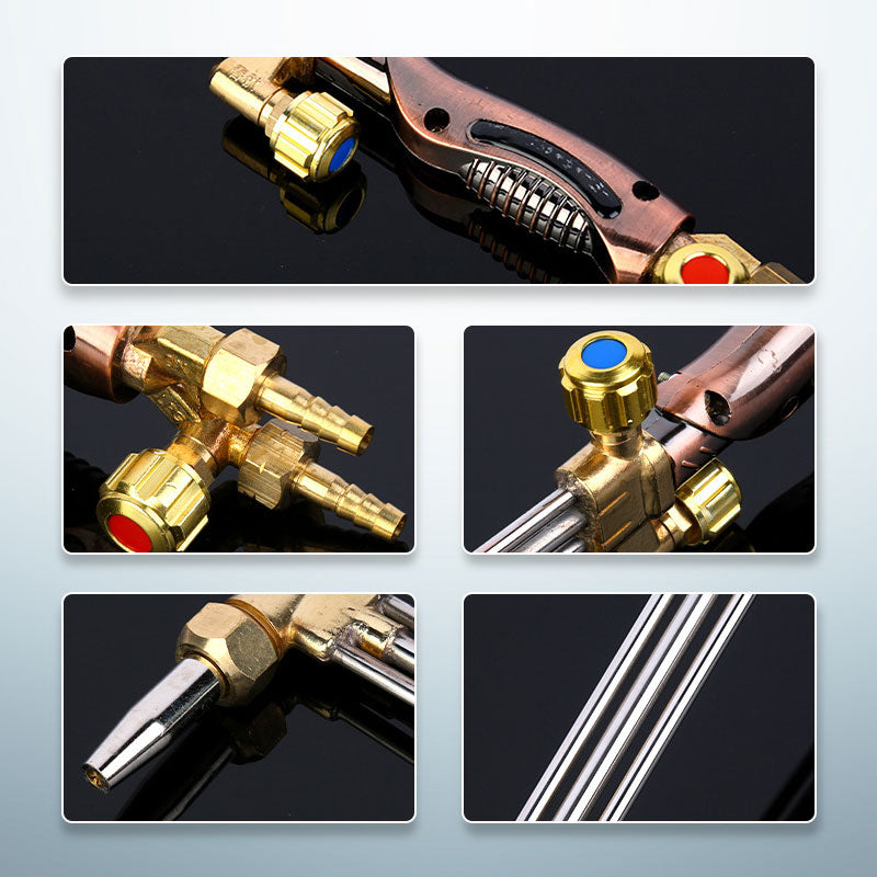 🎉kostenloser Versand🔥Schwerer Isobaric Anti-Rückbrand Drei-Rohr-Schneidbrenner