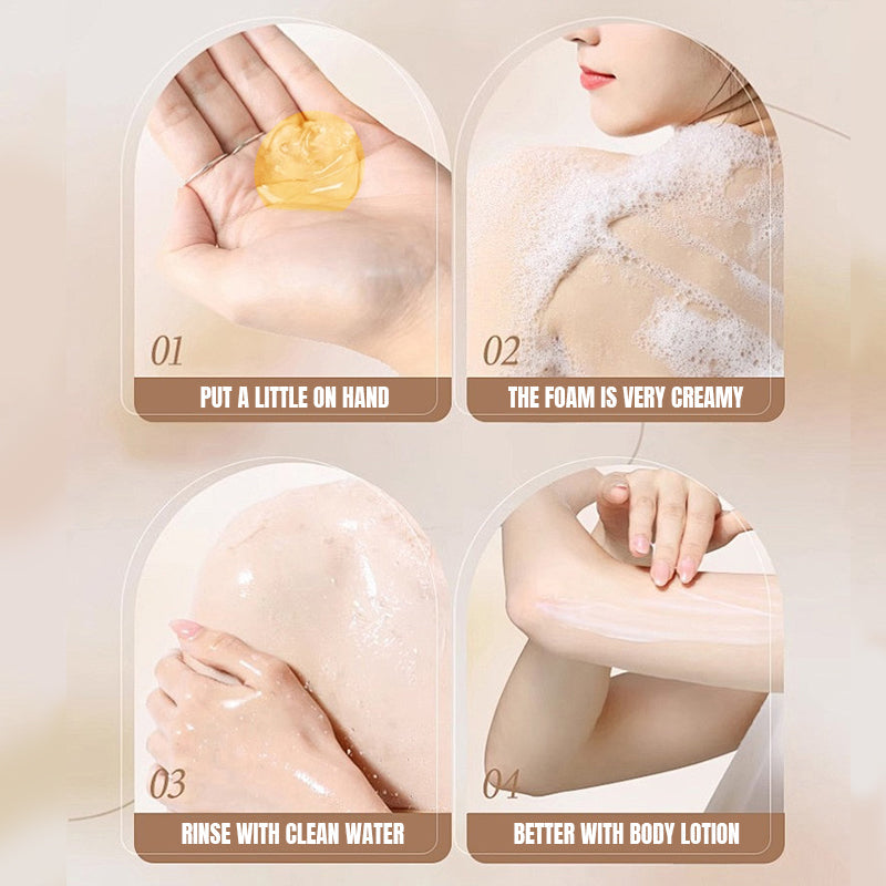 Tiefenreinigendes, feuchtigkeitsspendendes Schwefel-Duschgel