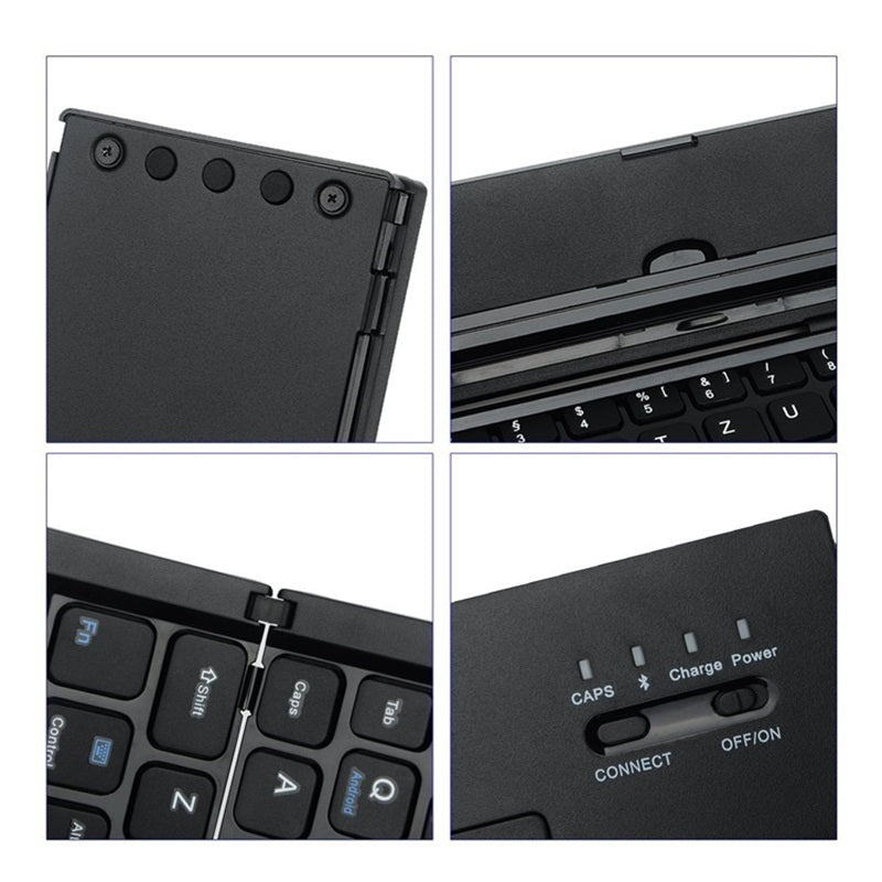 Tragbare, faltbare, kabellose Bluetooth-Tastatur