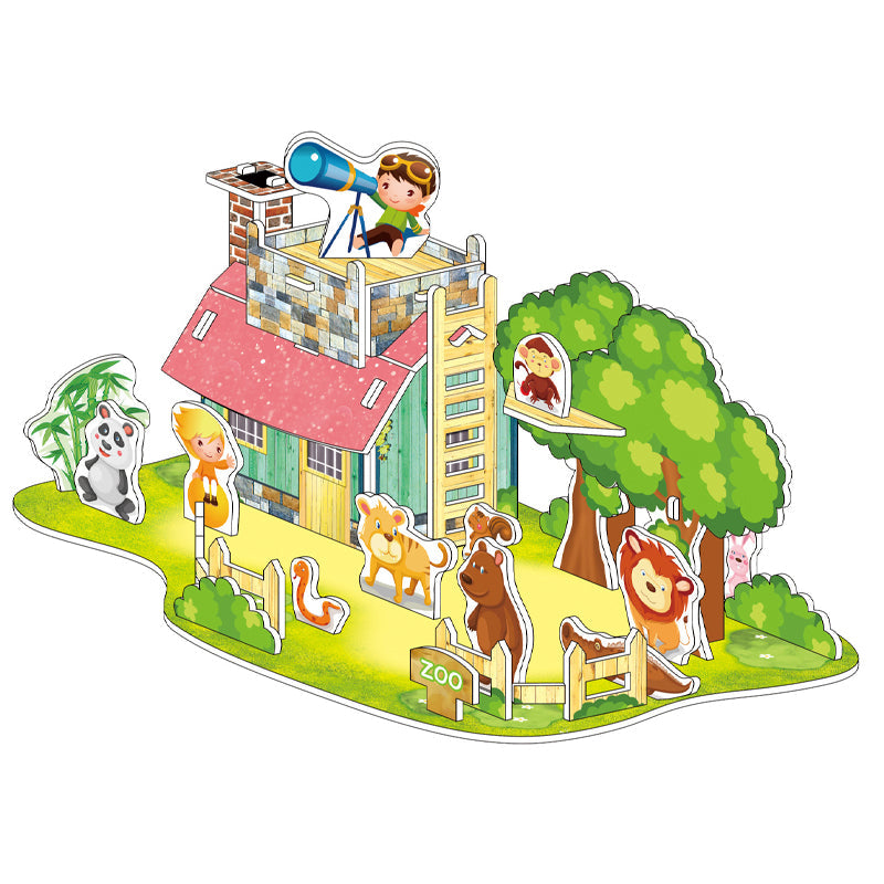 3D Puzzle Toy Set for Children