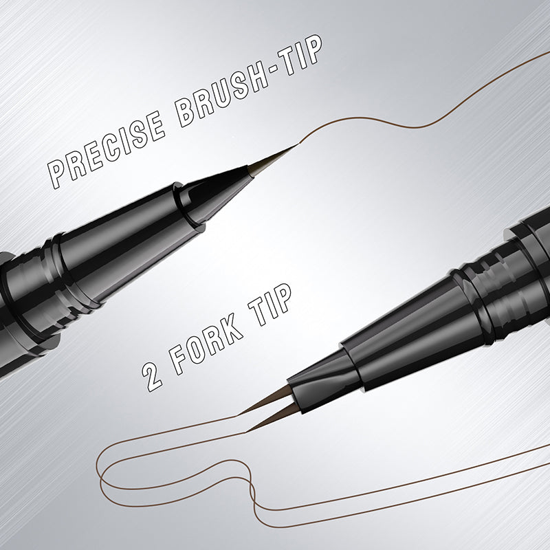 🎉Kaufen 1 und erhalten 1 gratis🎉2 in 1 flüssiger Augenbrauenstift - wasserfest und schweißfest