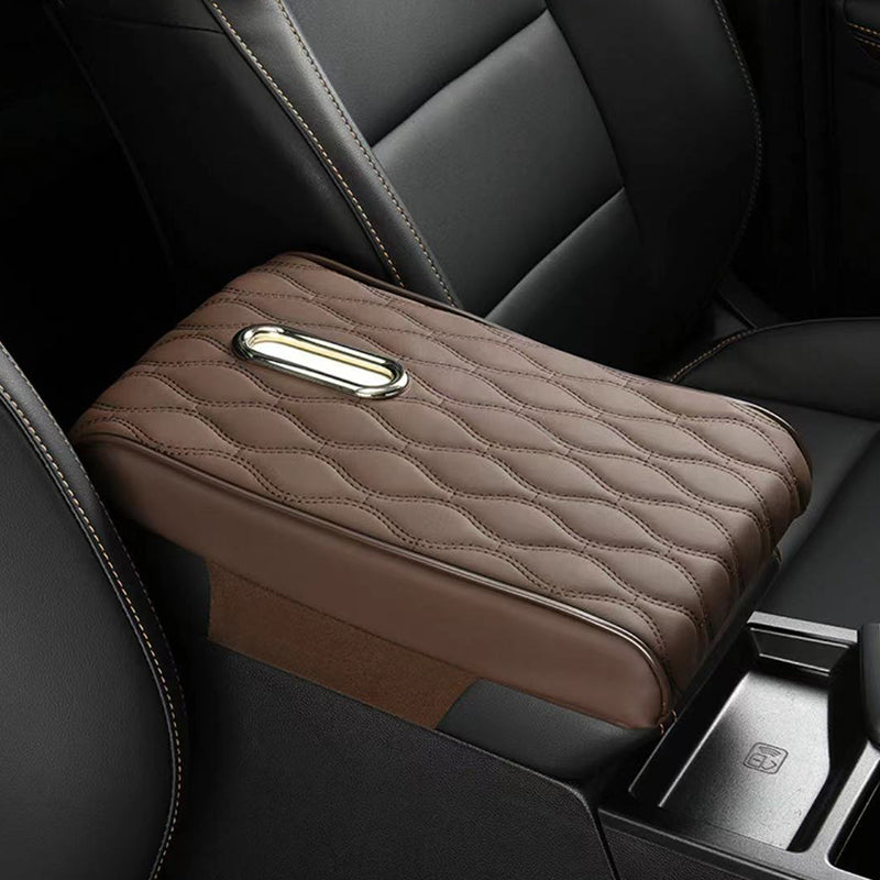 Car Armrest Cushion Pad with Tissue Box