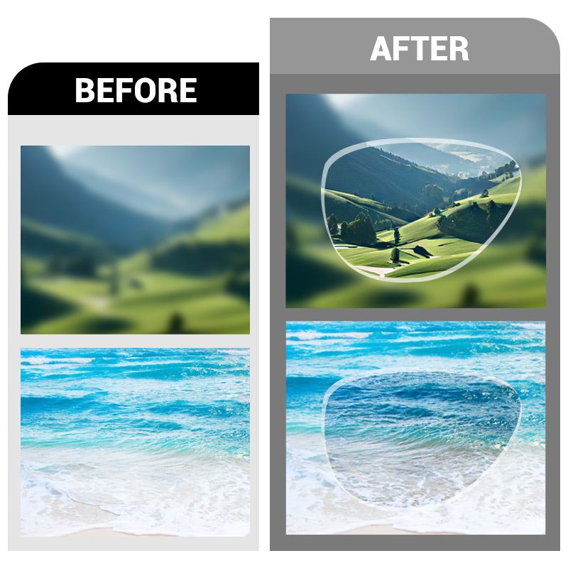 Multifunktionale Blaulichtfilter-Brille für Altersweitsichtigkeit