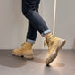 Unisex Leisure Canvas Ankle Boots in British Style