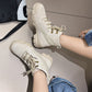 Unisex Leisure Canvas Ankle Boots in British Style