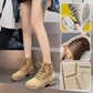 Unisex Leisure Canvas Ankle Boots in British Style
