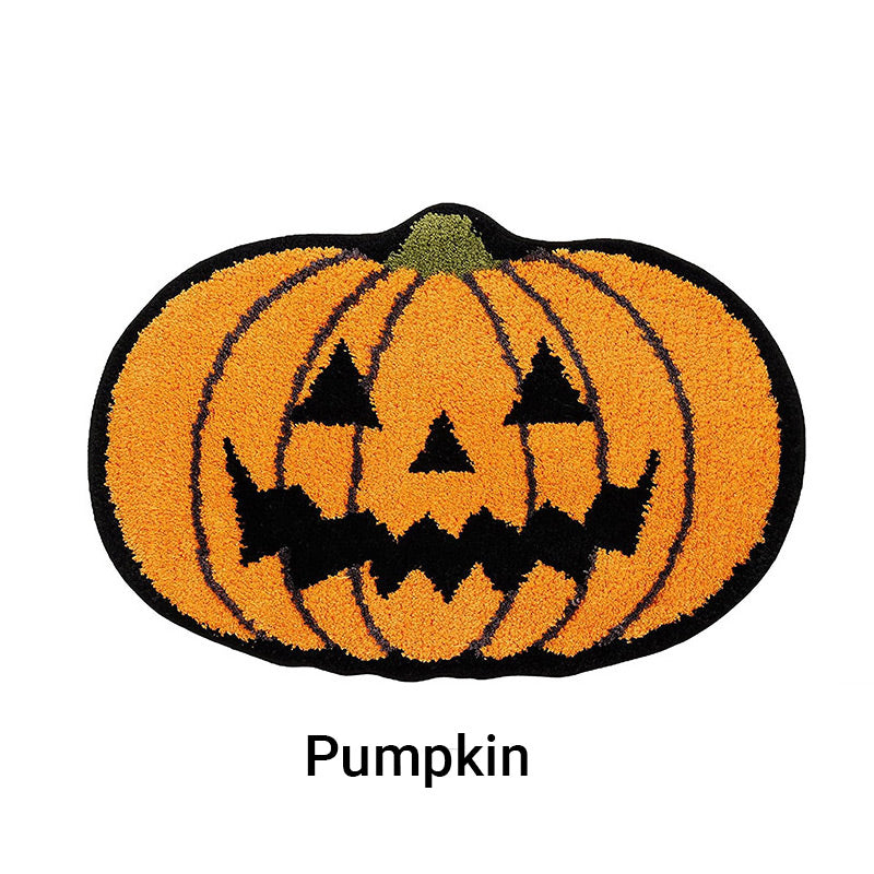 Halloween-Badezimmerteppich - weich und saugfähig