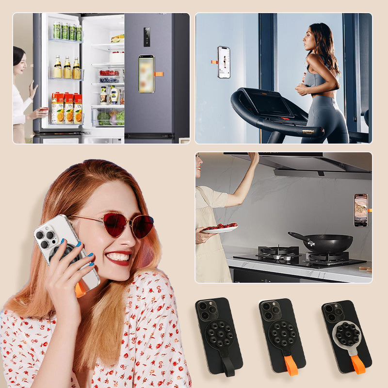 Magnetic Suction Silicone Phone Mount