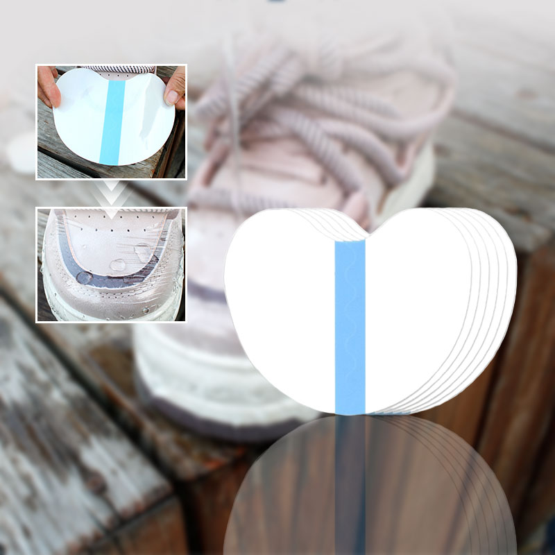 30 Stück klare Schuhspitzenschutzfolien