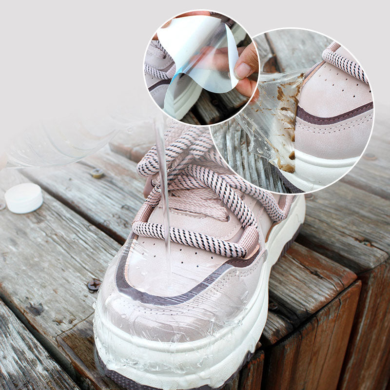 30 Stück klare Schuhspitzenschutzfolien