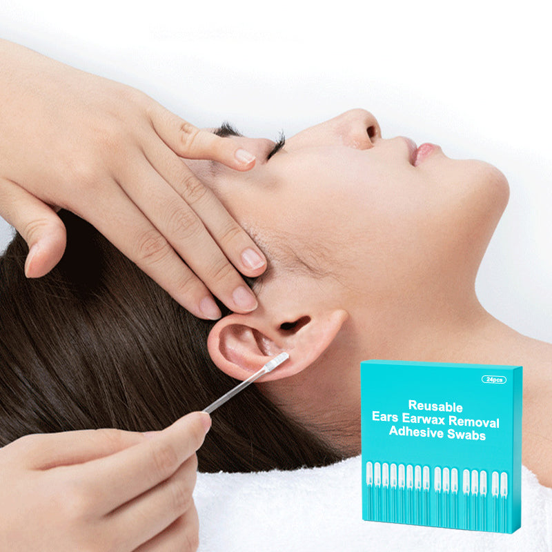 🔥Letzter Tag im Sale 49 % Rabatt🔥👂Wiederverwendbare Klebetupfer zur Entfernung von Ohrenschmalz