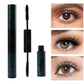 2-in-1 wasserfeste, lang anhaltende schwarze Wimperntusche
