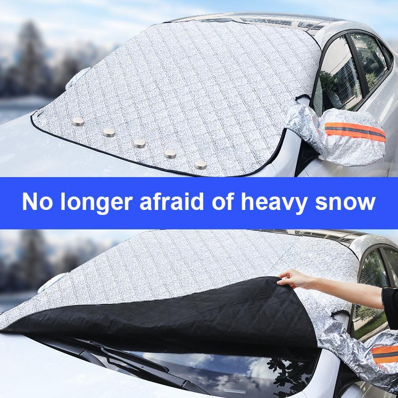⚡ Magnetischer Schneeschutz für Ihr Auto – schnell, werkzeuglos und winterfest ❄️🚗