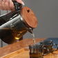 Blätter- und Wassertrennungs-Press-Teekanne 750 ml