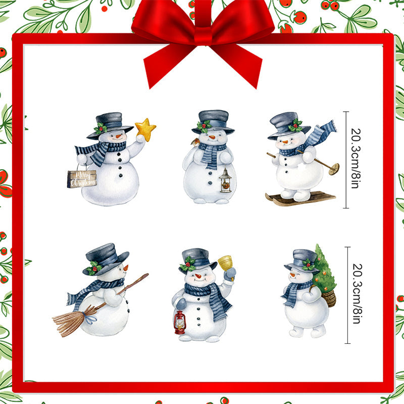 🎅🎄Weihnachts-3D-Cartoon-Magnetaufkleber