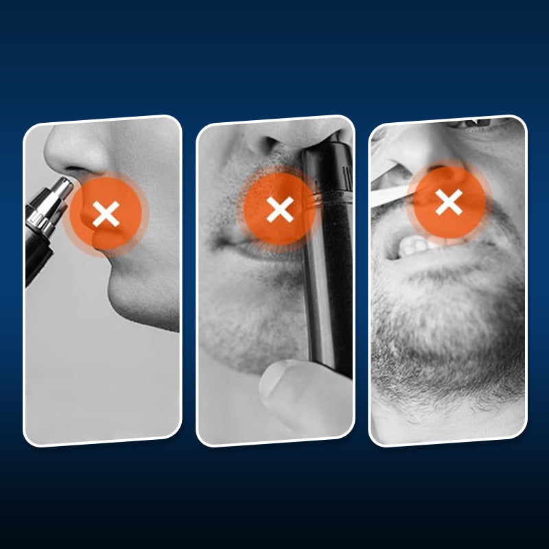 🔥Mini digitale elektrische multifunktionale Wasch Nase Haarschneider