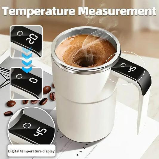 💥Große Aktion 56 % Rabatt☕🔋Wiederaufladbares automatisches magnetisches Rührkaffeetassen-Set⚡