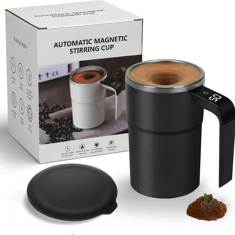 💥Große Aktion 56 % Rabatt☕🔋Wiederaufladbares automatisches magnetisches Rührkaffeetassen-Set⚡