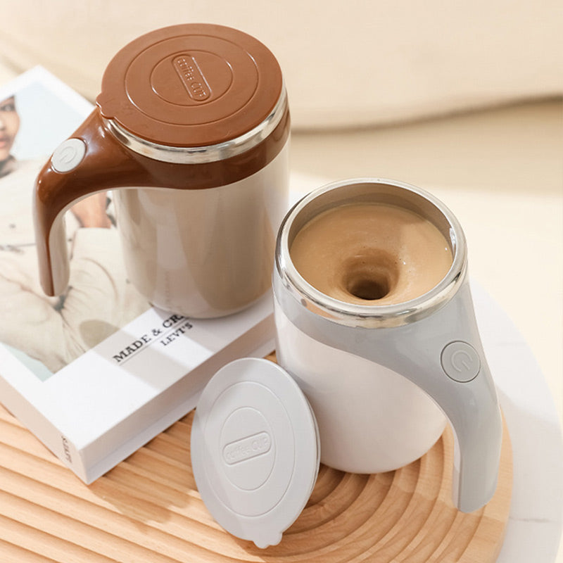 Automatische magnetische Rührkaffeetasse mit Deckel