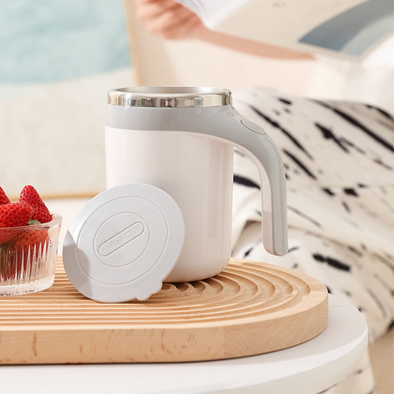 Automatische magnetische Rührkaffeetasse mit Deckel