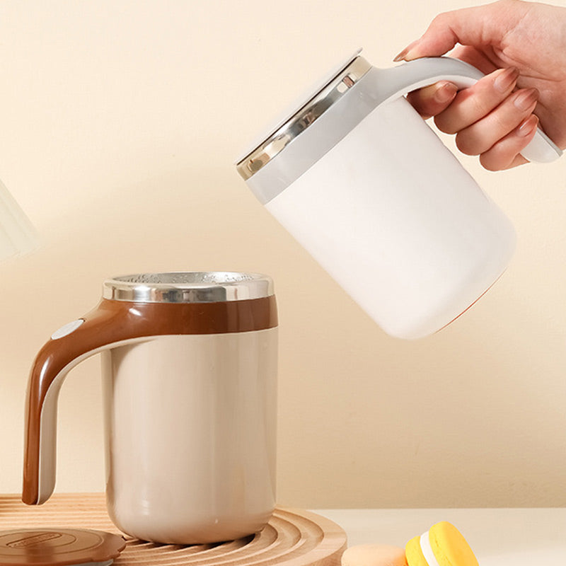Automatische magnetische Rührkaffeetasse mit Deckel