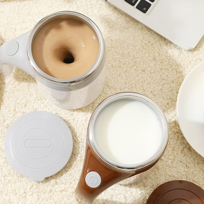 Automatische magnetische Rührkaffeetasse mit Deckel