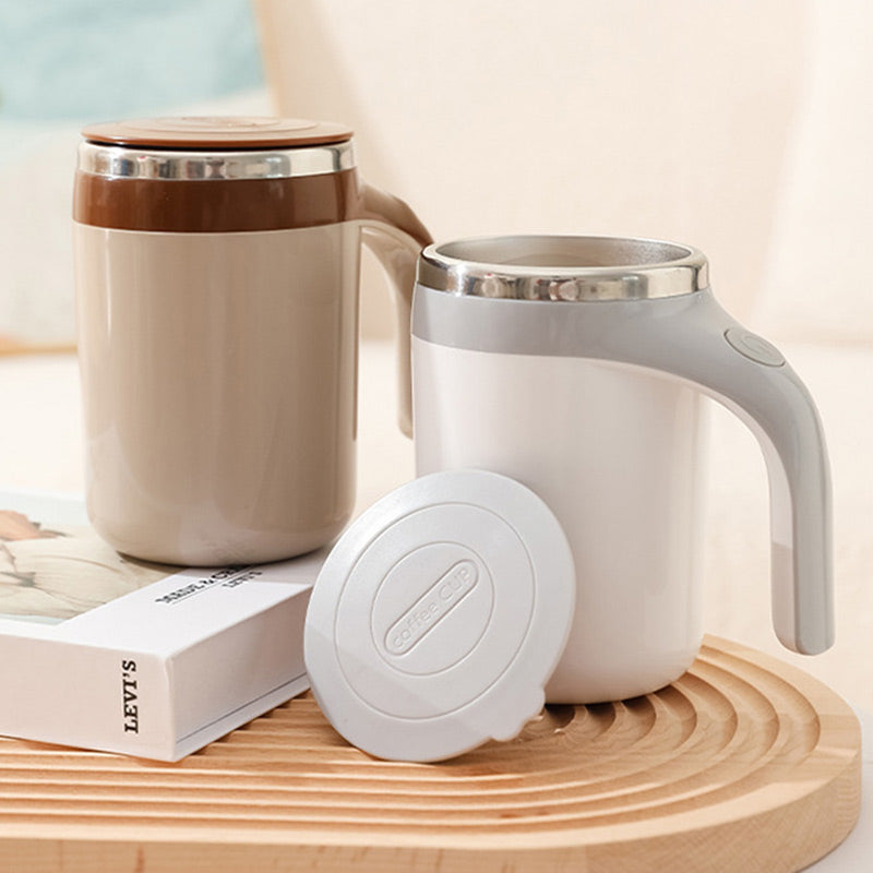 Automatische magnetische Rührkaffeetasse mit Deckel