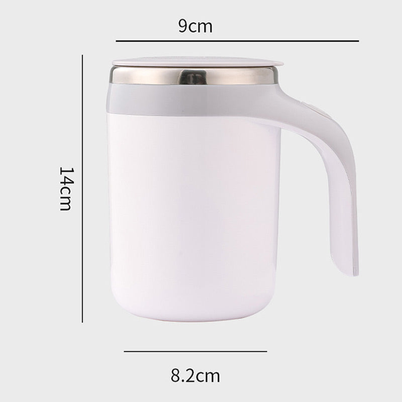 Automatische magnetische Rührkaffeetasse mit Deckel