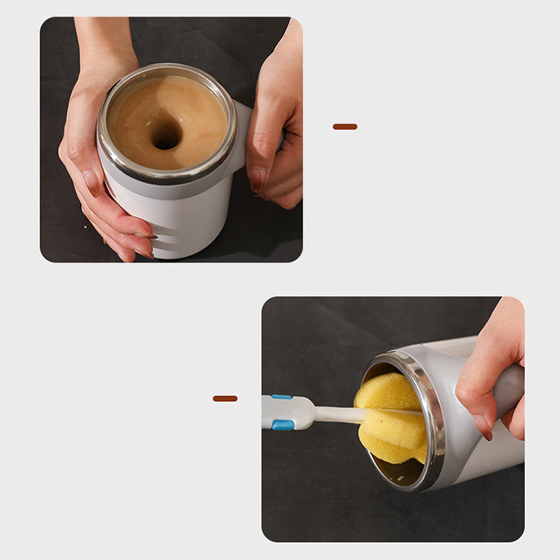 Automatische magnetische Rührkaffeetasse mit Deckel