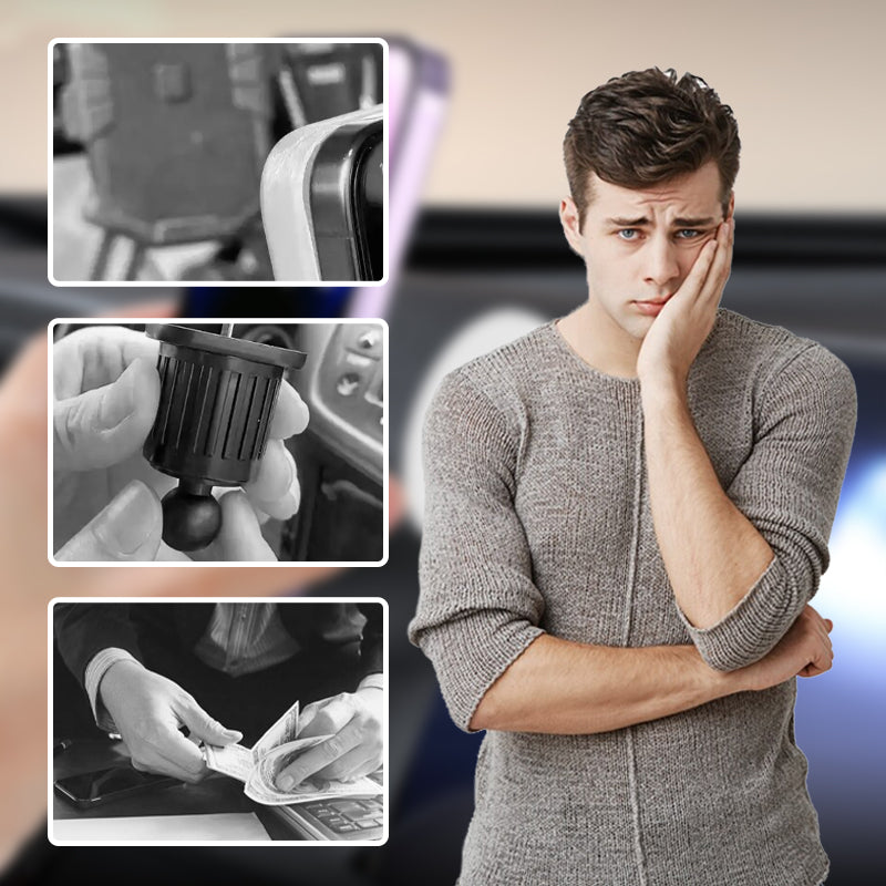 📱✨ Vakuum-Saug-Handyhalter mit N52-Magneten – 360° drehbar + Bis zu 7kg Tragkraft! ✨