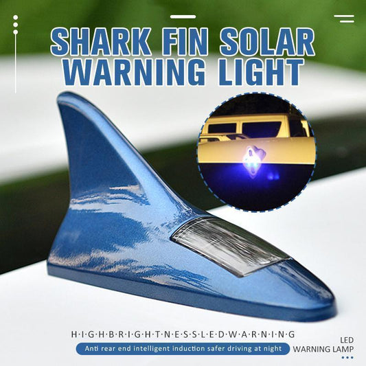 Solarbetriebene Auto-Dachantenne in Haifischflossenform mit LED-Taschenlampe