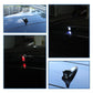 Solarbetriebene Auto-Dachantenne in Haifischflossenform mit LED-Taschenlampe