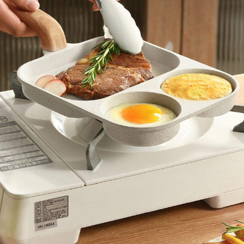 💘 Ein Frühstück für meinen Liebsten / meine Liebste zubereiten! 🌿3-in-1-Pfanne mit Antihaftbeschichtung