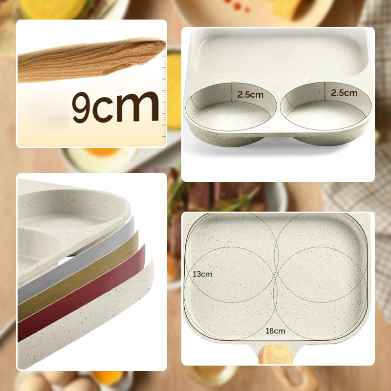 💘 Ein Frühstück für meinen Liebsten / meine Liebste zubereiten! 🌿3-in-1-Pfanne mit Antihaftbeschichtung