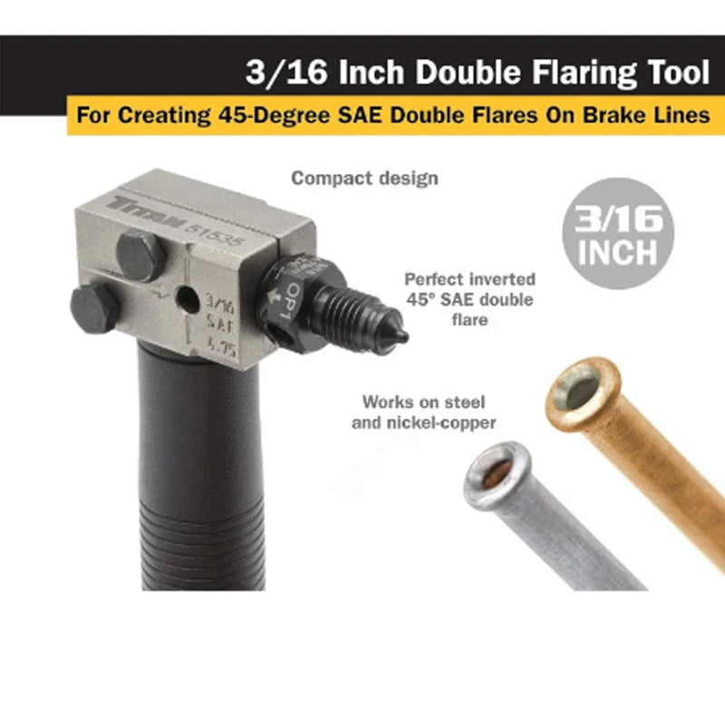 🏆Bis zu 60 % Rabatt!🔩Universelles Bremsleitungs-Bördelwerkzeug-Set für Fahrzeuge