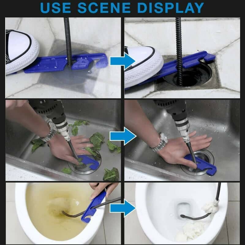 Elektrische Entwässerungsbaggerung im Frühjahr