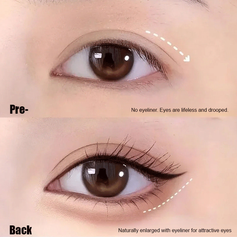 Schnelltrocknender, ultrafeiner, geschmeidiger Flüssig-Eyeliner