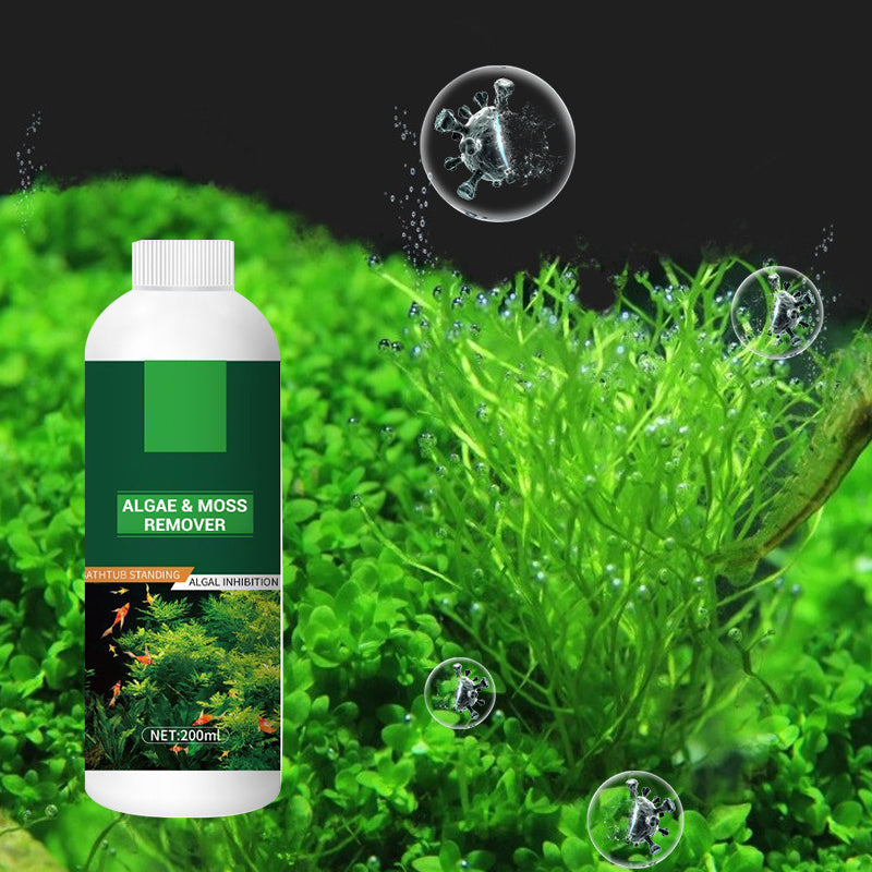 🎉Mehr kaufen und mehr sparen💥 Algen- & Moosentferner für das Aquarium - Sichere Wasseraufbereitung