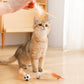 Interaktiver Hüpfball für Katzen mit Federn
