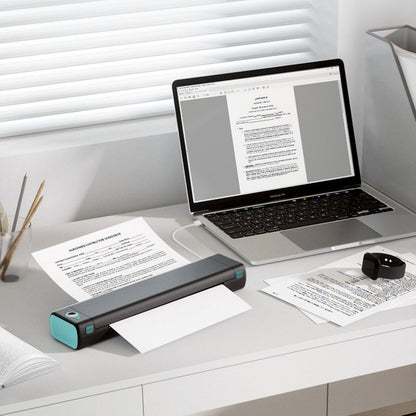 ✨50% Rabatt✨🖨️ D810 Tragbarer Bluetooth-Thermodrucker – Ideal für Tattoo-Studios, Büros und mobiles Drucken 🔥📱
